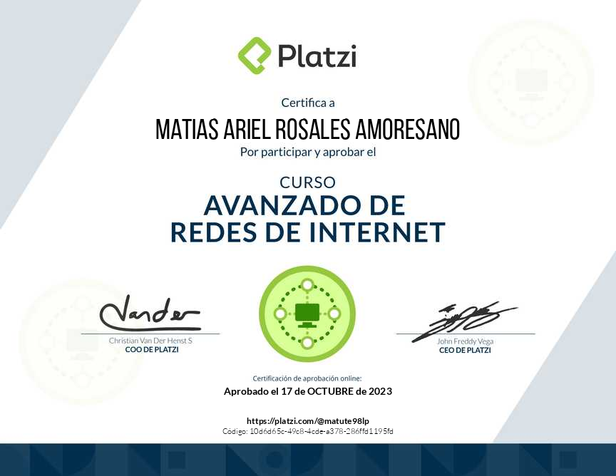 Avanzado de redes